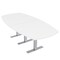 Skutchi Designs 45 in W, 96 in L, 29 in H, Engineered Wood Top, White HAR-ABOT-46X92-T-XD09 - alternate 1